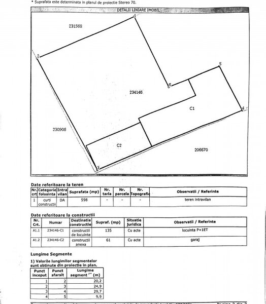 Andronache, Ropotului, casa individuala P+1+pod 218 mp, teren 600 mp, pe colt