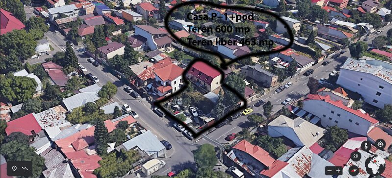 Andronache, Ropotului, casa individuala P+1+pod 218 mp, teren 600 mp, pe colt